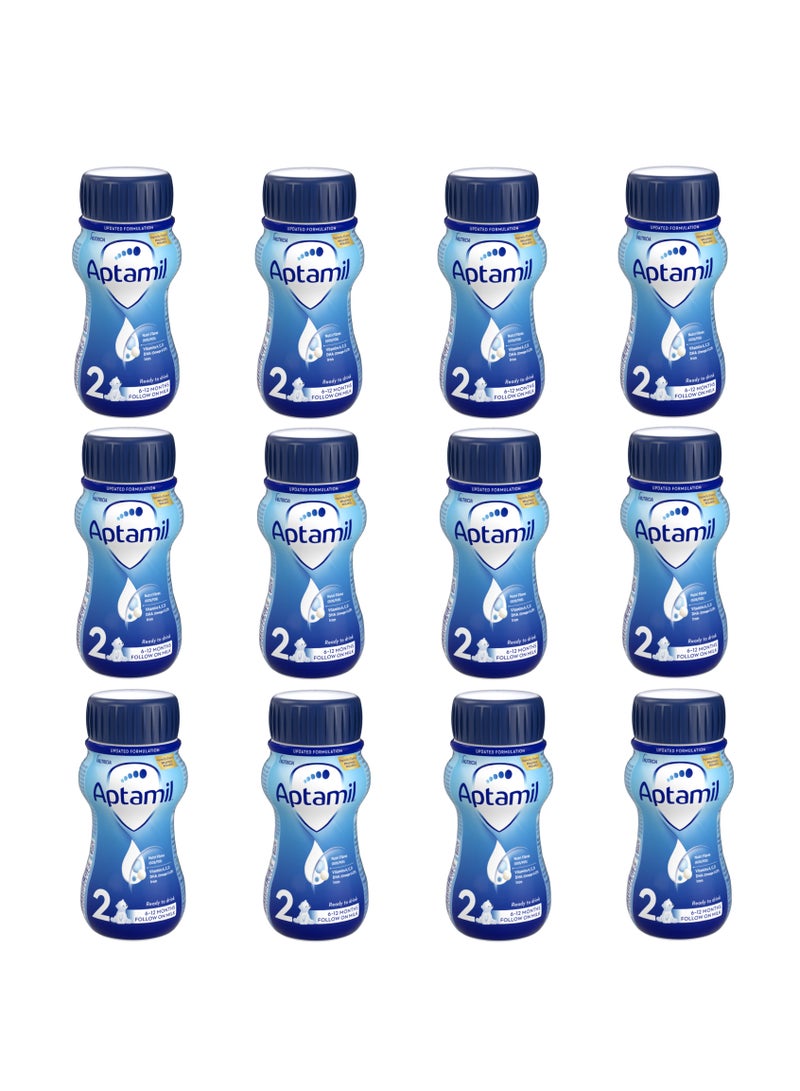 ابتاميل حليب فورمولا متقدم 2 للمتابعة من 6-12 شهرًا، عبوة سهلة الاستخدام - Image 3